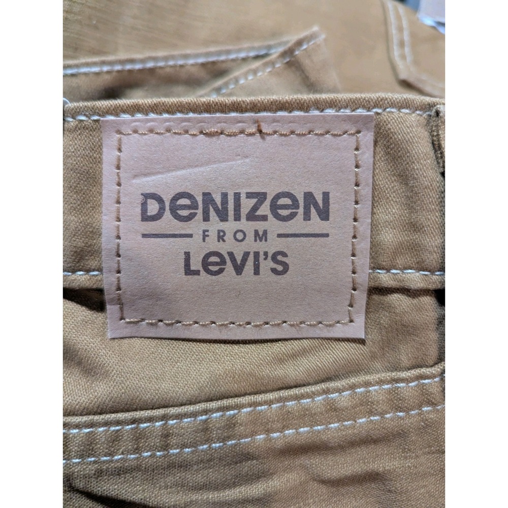 BBC-L DENIZEN Levi's Women's Mid-Rise 90's Loose‎ Straight Jeans Golden Hour 6